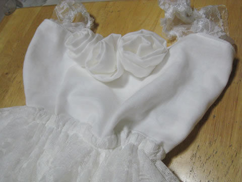 お姫様ごっこ用のドレス